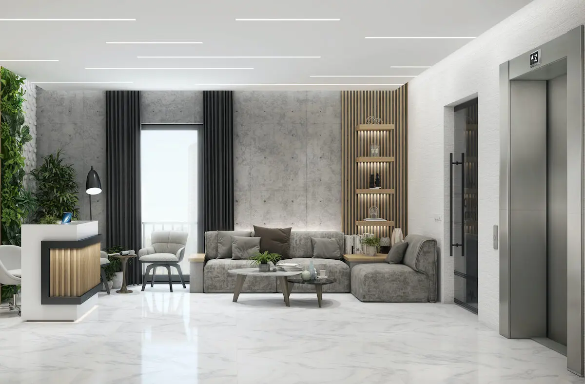 Lobby area